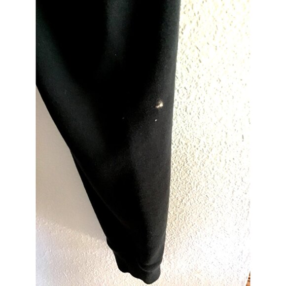 FILA- WOMENS BLACK ELASTIC WAIST TAPPER LEG SWEATPANTS SIZE SMALL - Picture 7 of 7